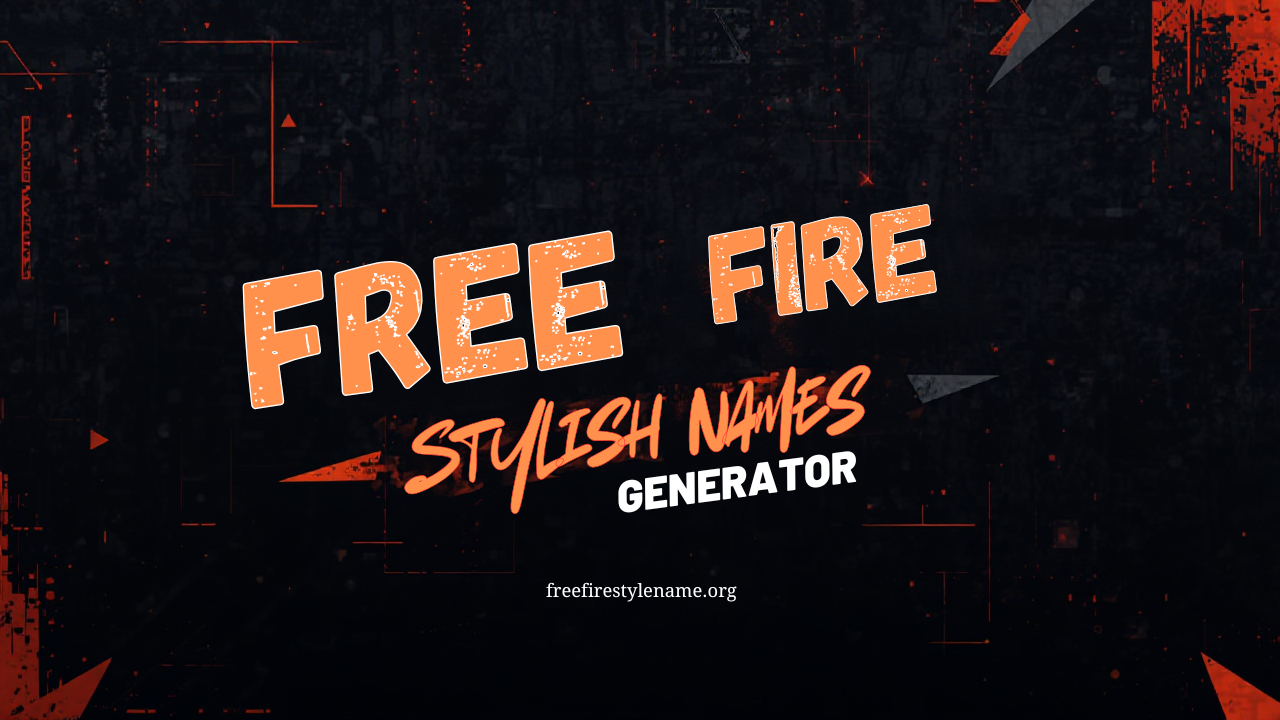 Free Fire stylish name generator with fancy fonts, symbols and invisible space