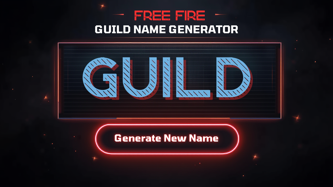 Free Fire Guild Name Generator
